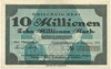 10 миллионов марок 1923 года Германия — город Кведлинбург (Нотгельд. Гроссгельд)