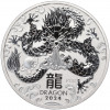 1 доллар 2024 года Австралия «Китайский гороскоп — Год дракона»