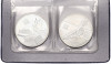Набор из 2 монет 10 динаров 1983 года 