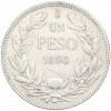 1 песо 1896 года Чили