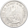 1 песо 1875 года Чили