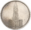 5 рейхсмарок 1935 года E Германия «Годовщина нацистского режима — Гарнизонная церковь в Постдаме» (Кирха)