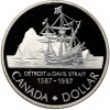 1 доллар 1987 года Канада 