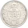 1/4 рупии 1940 года Британская Индия