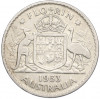 1 флорин 1953 года Австралия