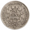 20 сантимов 1851 года А Франция