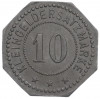10 пфеннигов 1917 года Германия — город Бельгерн (Нотгельд)