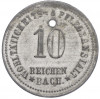 10 пфеннигов 1917 года Германия — город Райхенбах (Нотгельд)