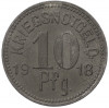 10 пфеннигов 1918 года Германия - город Кенигзее (Нотгельд)