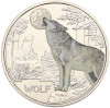 3 евро 2017 года Австрия «Животные со всего мира — Волк»