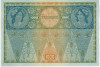 1000 крон 1919 года Австрия (горизонтальная красная надпечатка на 1000 кронах 1902)