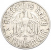 2 рейхсмарки 1933 года J Германия «450 лет со дня рождения Мартина Лютера»