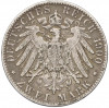 2 марки 1900 года Германия (Гамбург)