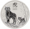 50 центов 2022 года Австралия «Лунный календарь — Год тигра»