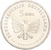 5 евро 2023 года J Германия «Чудесный мир насекомых — Полосатая красавка»