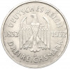 3 рейхсмарки 1932 года D Германия «100 лет со дня смерти Гете»
