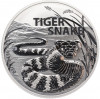1 доллар 2024 года Австралия «Самые опасные в Австралии — Тигровая змея»