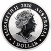 1 доллар 2020 года Австралия «Серебряный лебедь»