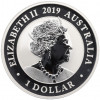 1 доллар 2019 года Австралия «Серебряный лебедь»