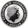 1 доллар 2015 года Австралия «25 лет Австралийской Кукабаре»