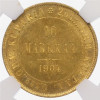 10 марок 1913 года Русская Финляндия - в слабе NGC (MS65)