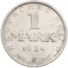 1 марка 1924 года F Германия