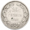 25 пенни 1891 года L Русская Финляндия