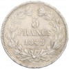 5 франков 1842 года BB Франция