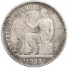 1 песета 1933 года Испания