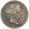 40 сентимо 1865 года Испания