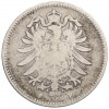 1 марка 1874 года F Германия
