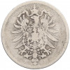 1 марка 1876 года F Германия