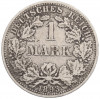 1 марка 1893 года А Германия