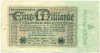 1 миллиард марок 1923 года Германия