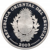1000 песо 2003 года Уругвай 