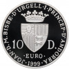 10 евро 1999 года Андорра 