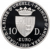 10 евро 1999 года Андорра 