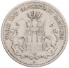 2 марки 1876 года Германия (Гамбург)