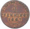 4 пфеннига 1827 года Пруссия