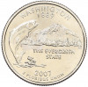 1/4 доллара (25 центов) 2007 года D США «Штаты и территории — Вашингтон»