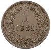 1 крейцер 1885 года Австрия