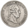 1/6 талера 1827 года Саксония 