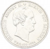 1/3 талера 1854 года Саксония «Смерть Короля Фридриха Августа II»