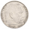 2 рейхсмарки 1937 года J Германия