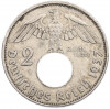 2 рейхсмарки 1937 года E Германия