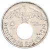 2 рейхсмарки 1939 года F Германия