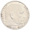 2 рейхсмарки 1939 года F Германия