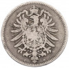 1 марка 1874 года С Германия