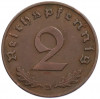 2 рейхспфеннига 1938 года D Германия