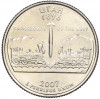 1/4 доллара (25 центов) 2007 года D США «Штаты и территории — Юта»